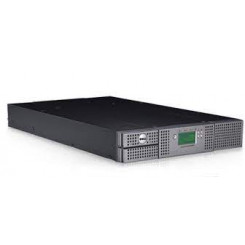 Dell PowerVault TL2000 - Tape library - 60 TB - slots: 24 - no tape drives - max drives: 2 - rack-mountable - 2U - barcode reader - BTO